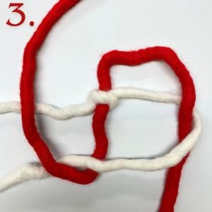 Kronenknoten Schritt 3