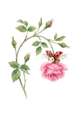Illustration Marienkäfer