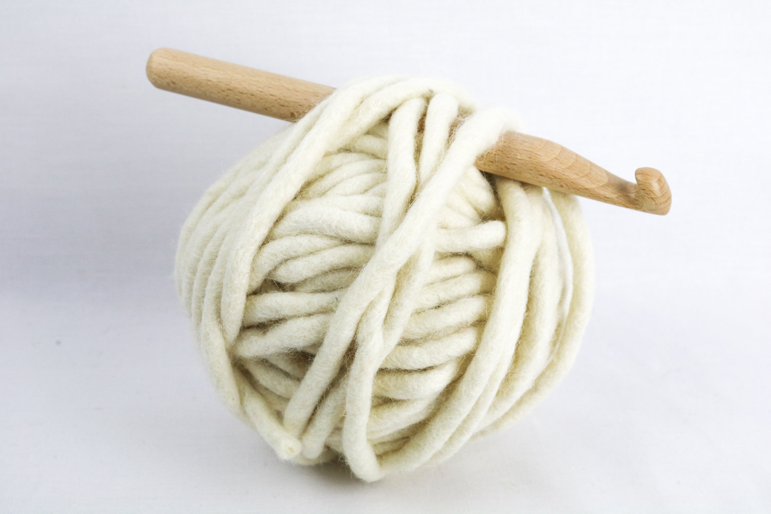 Häckelnadel aus Holz