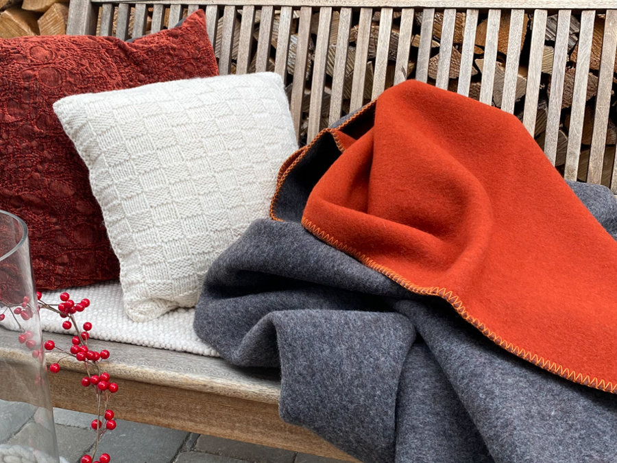 Wolldecken aus Merinowolle