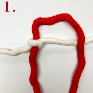 Kronenknoten Schritt 1