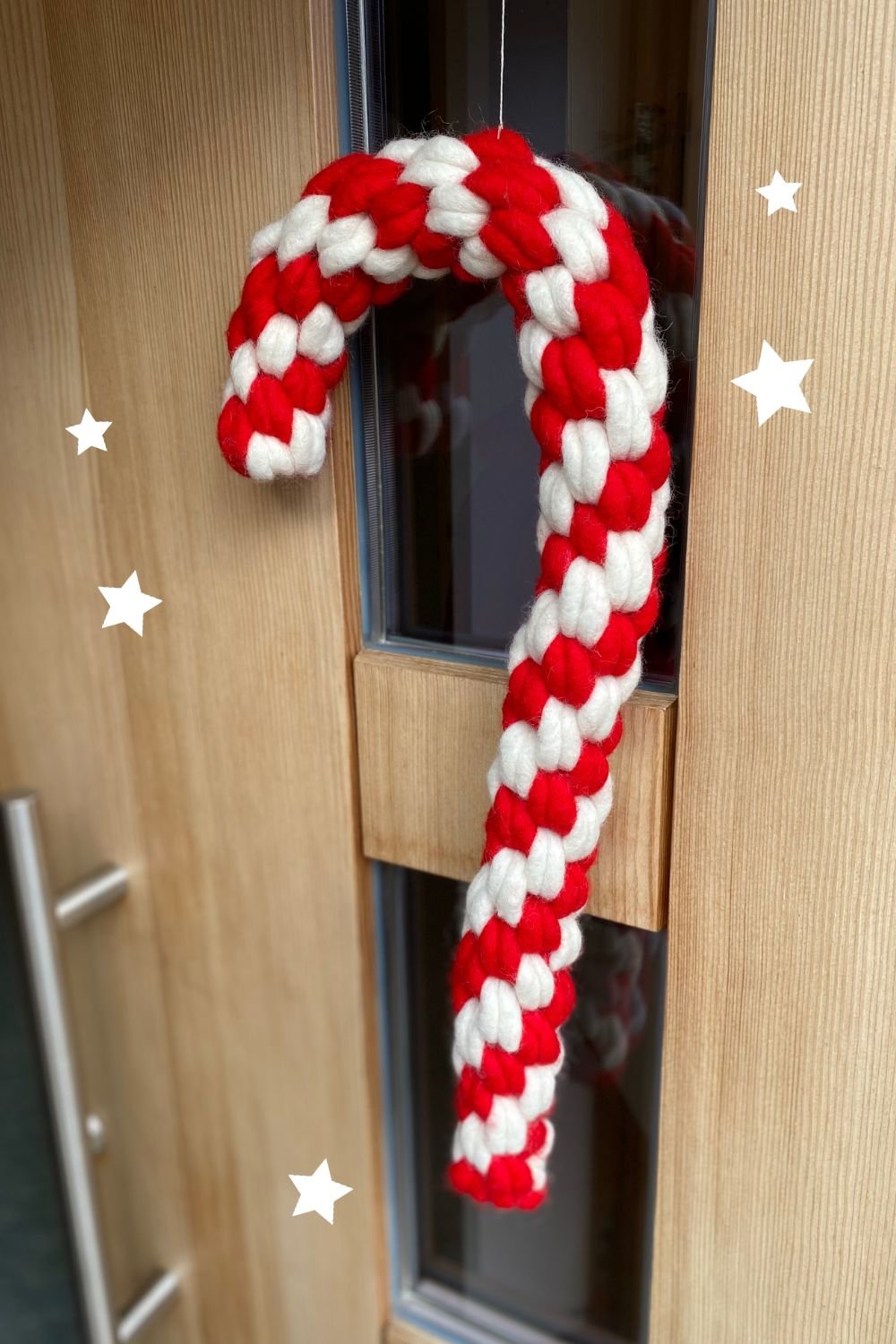 Weihnachtsdekoration für die Haustüre