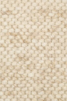 Schafwollteppich München Beige