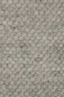 Musterst&uuml;ck Silbergrau dick ca. 10 - 12 mm Weite-Bindung