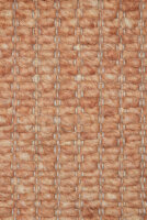 Schafwollteppich Terracotta dunkel meliert