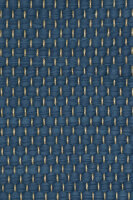 Baumwollteppich Indigo