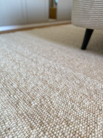 "verschiedenen Größen" Schafwollteppich München Beige