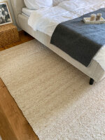 "verschiedenen Größen" Schafwollteppich München Beige