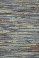 Baumwollteppich Kupferblau