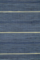 Baumwollteppich Strandhaus Tiefblau