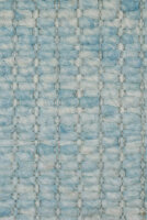 Schafwollteppich Pastellblau