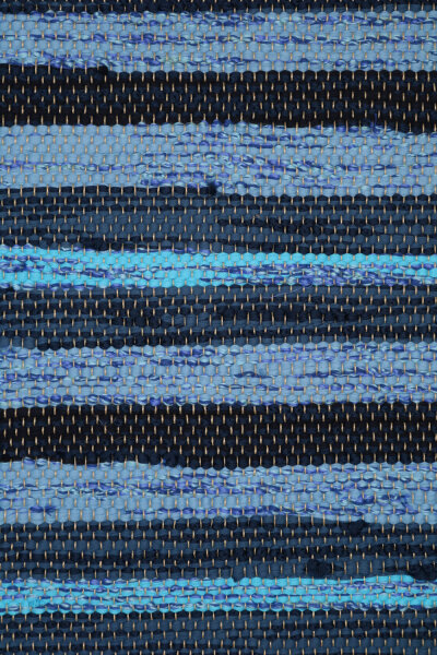 Fleckerlteppich Sylt Blau