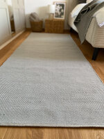 100 x 255 cm Hellgrau in Standard-Bindung