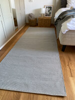 100 x 255 cm Hellgrau in Standard-Bindung