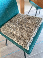 Sitzkissen extra dick gestrickt "nach Farbwunsch"