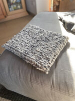 Sitzkissen extra dick gestrickt "nach Farbwunsch"