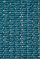 Schafwollteppich Oceanblue