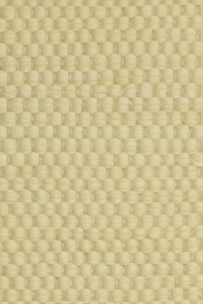 Baumwollteppich Vanille